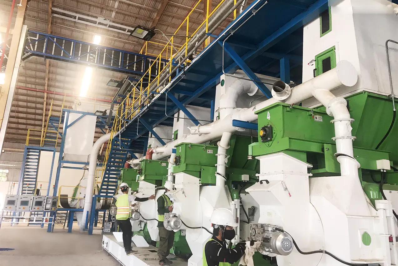 Industrial Wood Pellet Press Machines — Kingwood Factory